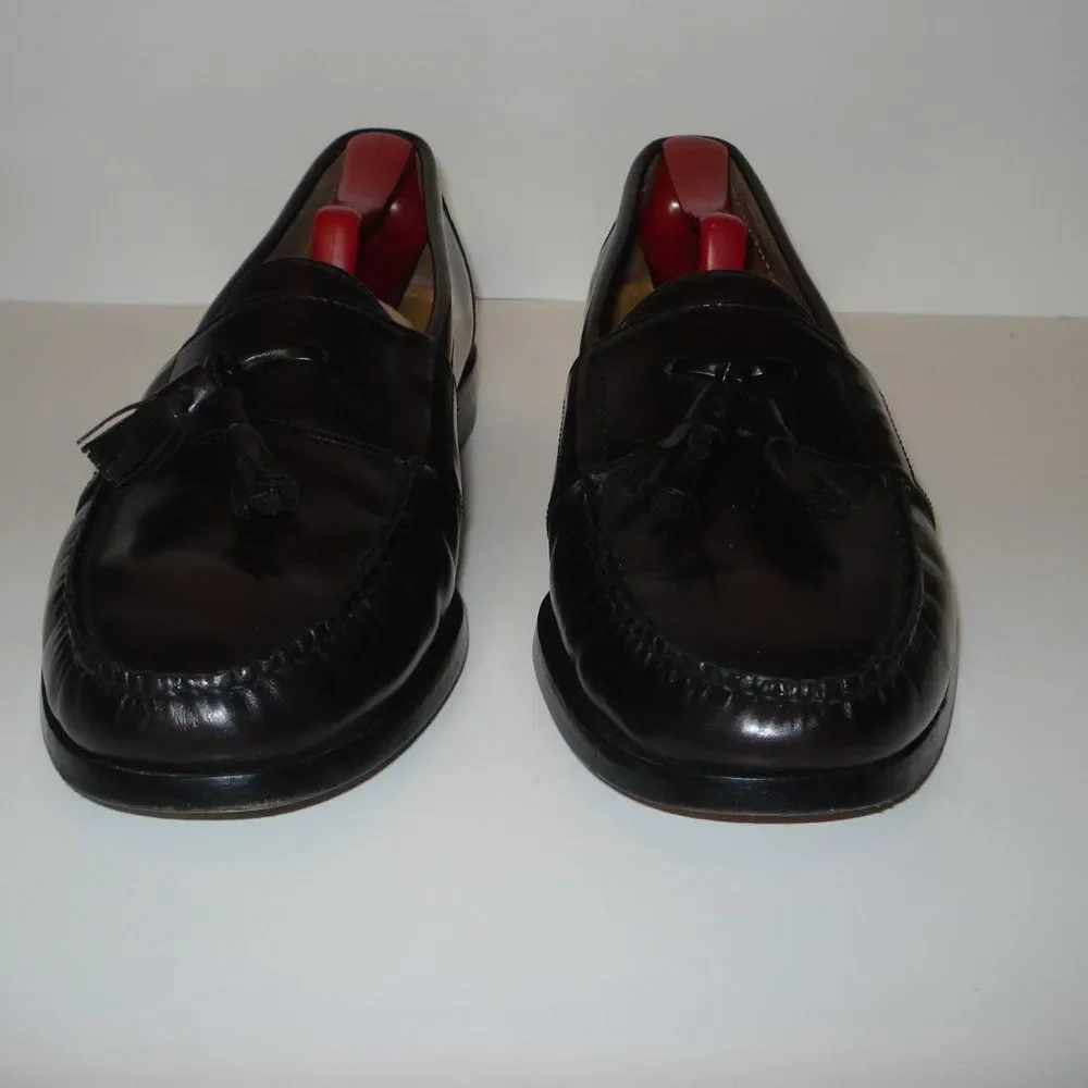 Men's Cole Haan 10 M Loafers Used Shoes Tassel